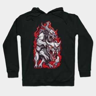 Teufelsritt auf Höllenhund Hoodie